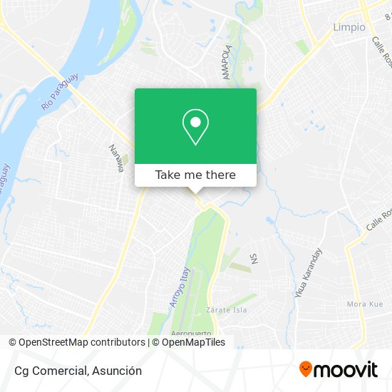Mapa de Cg Comercial