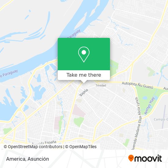 Mapa de America