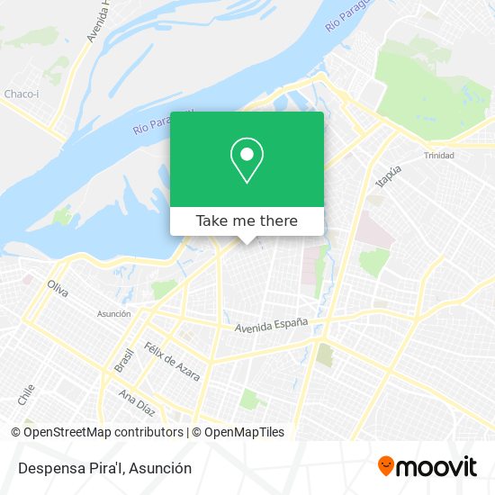 Mapa de Despensa Pira'I