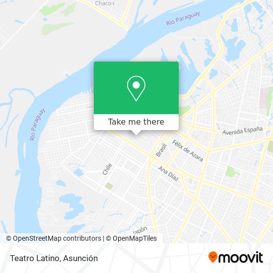 Teatro Latino map