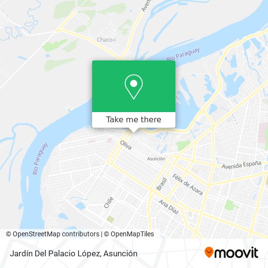 Mapa de Jardín Del Palacio López