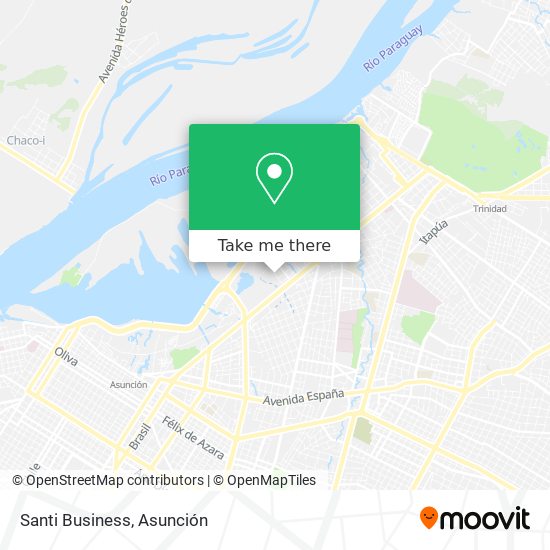 Mapa de Santi Business