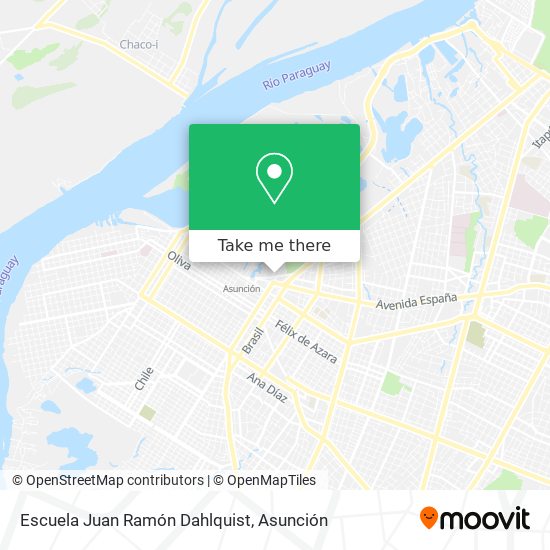 Mapa de Escuela Juan Ramón Dahlquist