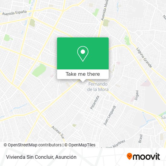 Mapa de Vivienda Sin Concluir