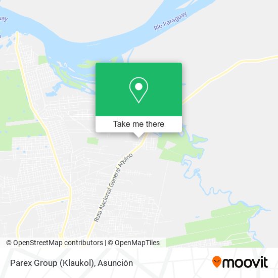 Mapa de Parex Group (Klaukol)