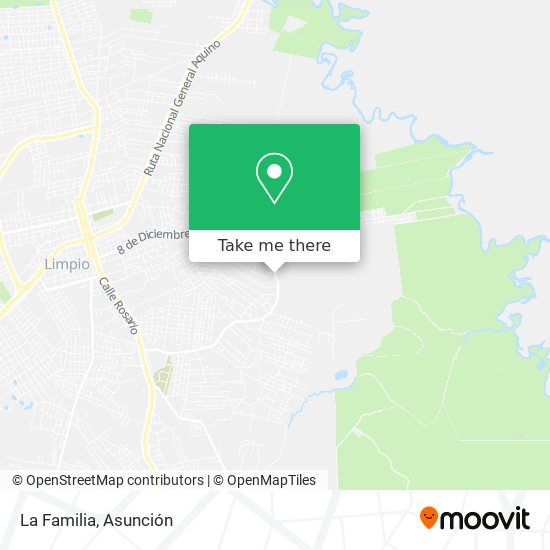 Mapa de La Familia