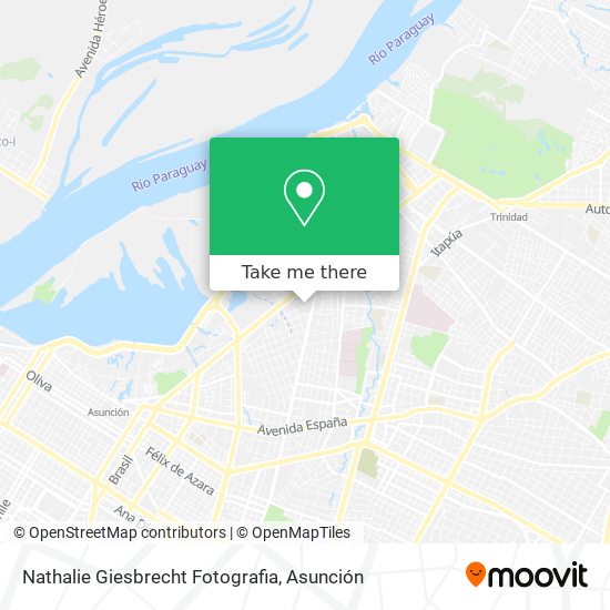 Mapa de Nathalie Giesbrecht Fotografia