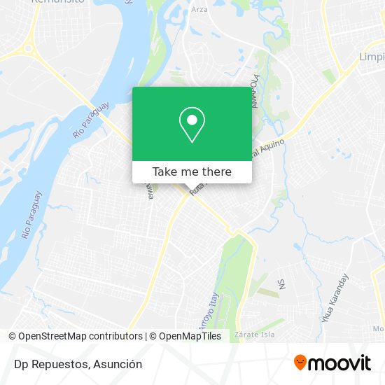 Mapa de Dp Repuestos
