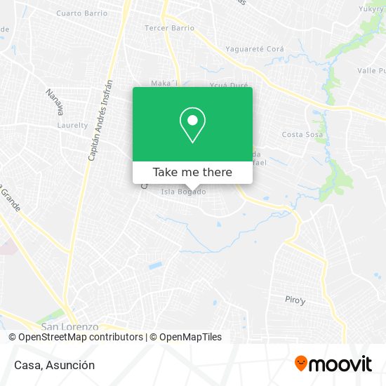 Mapa de Casa