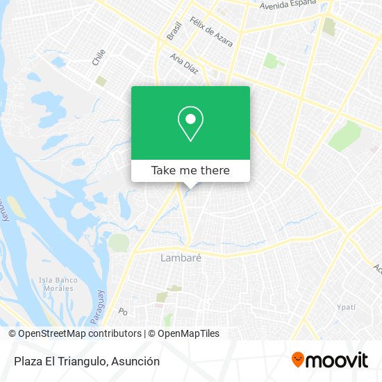 Mapa de Plaza El Triangulo
