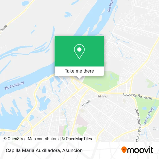 Capilla Maria Auxiliadora map