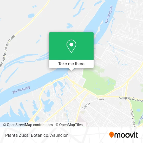 Planta Zucal Botánico map