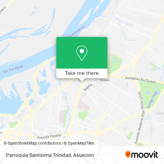 Parroquia Santísima Trinidad map