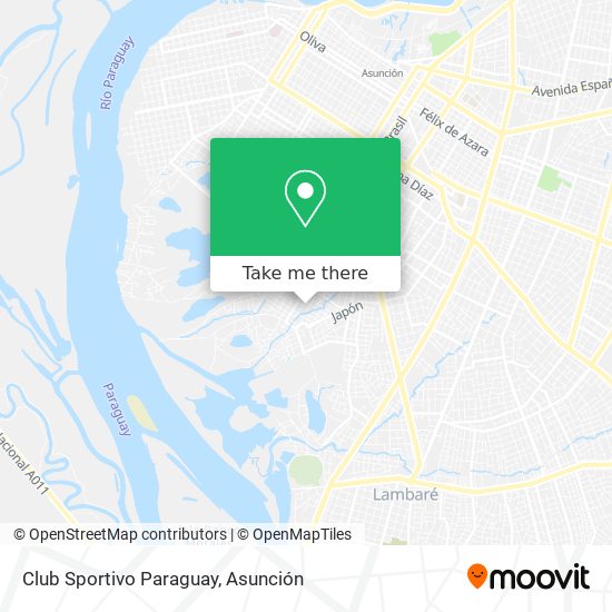 Club Sportivo Paraguay map
