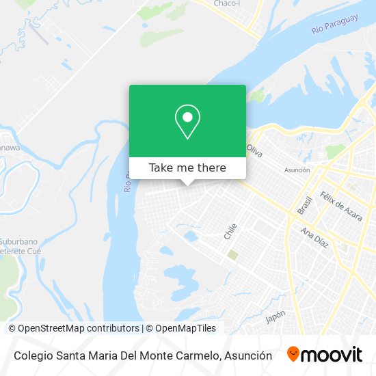 Mapa de Colegio Santa Maria Del Monte Carmelo