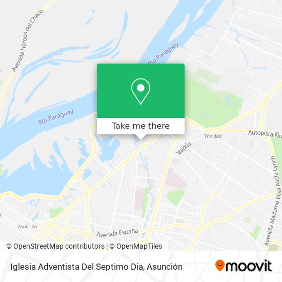 Mapa de Iglesia Adventista Del Septimo Dia