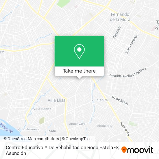 Centro Educativo Y De Rehabilitacion Rosa Estela -S map