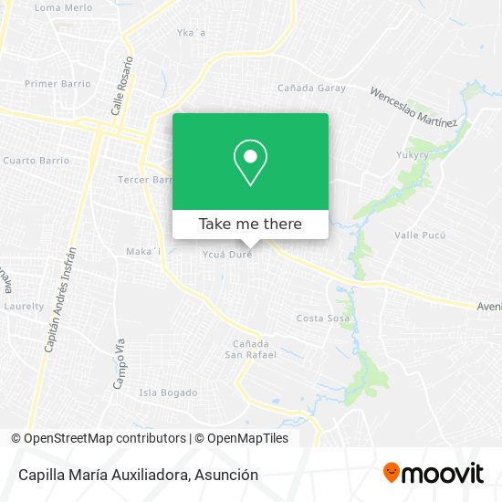 Capilla María Auxiliadora map