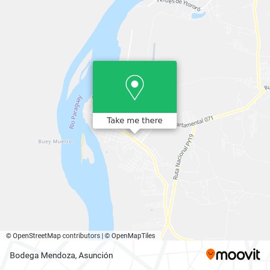 Bodega Mendoza map