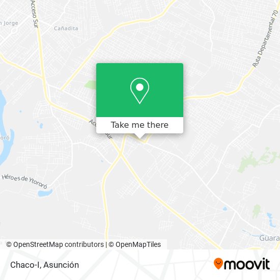 Chaco-I map