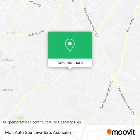 Mapa de Mofi Auto Spa Lavadero