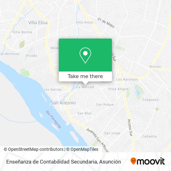 Enseñanza de Contabilidad Secundaria map