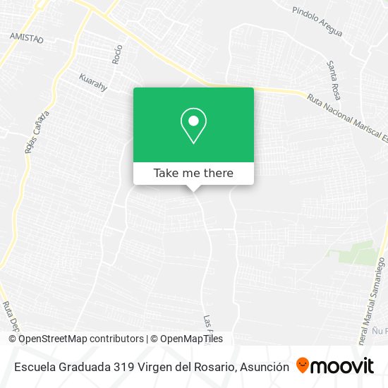Escuela Graduada 319 Virgen del Rosario map