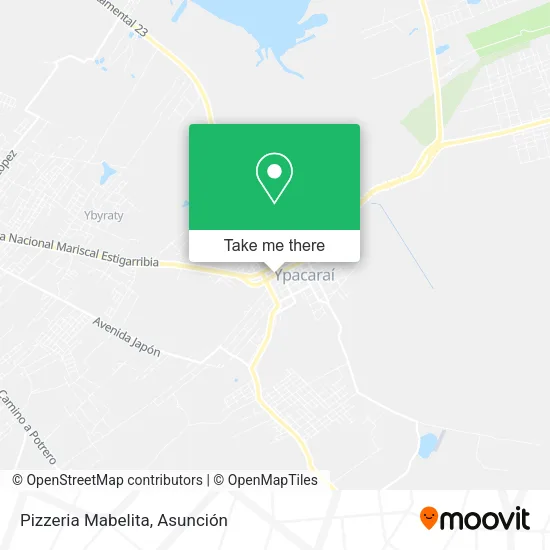 Pizzeria Mabelita map