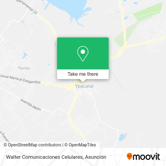 Walter Comunicaciones Celulares map