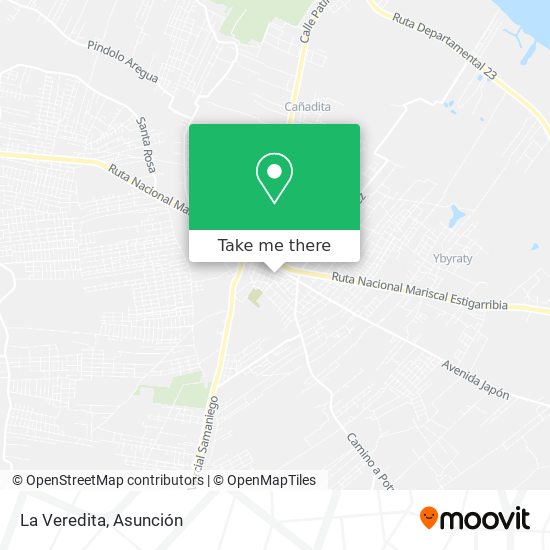 Mapa de La Veredita