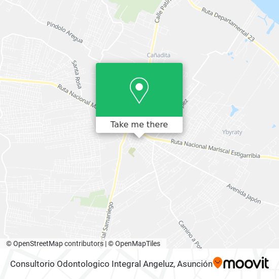 Mapa de Consultorio Odontologico Integral Angeluz