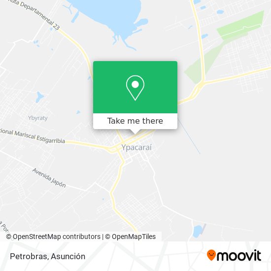 Mapa de Petrobras