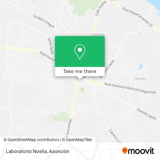 Laboratorio Noelia map