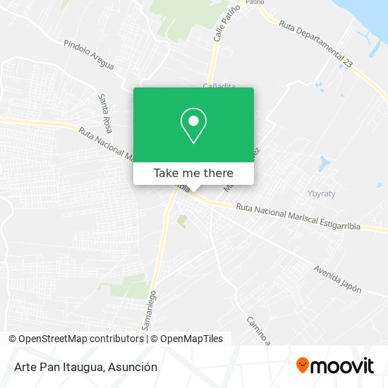 Mapa de Arte Pan Itaugua