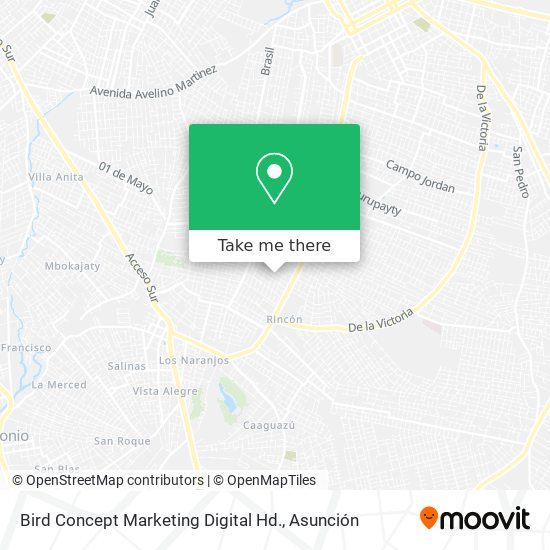 Bird Concept Marketing Digital Hd. map