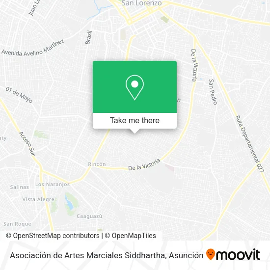 Asociación de Artes Marciales Siddhartha map