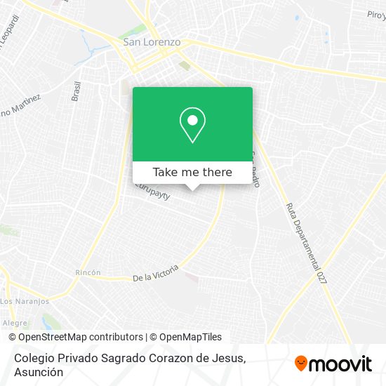 Mapa de Colegio Privado Sagrado Corazon de Jesus