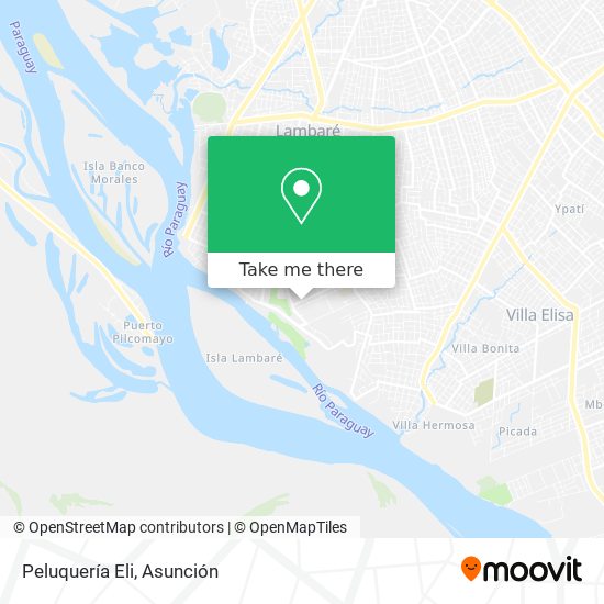 Mapa de Peluquería Eli
