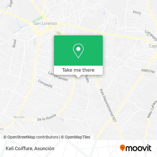 Mapa de Keli Coiffure