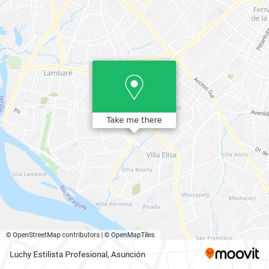 Luchy Estilista Profesional map