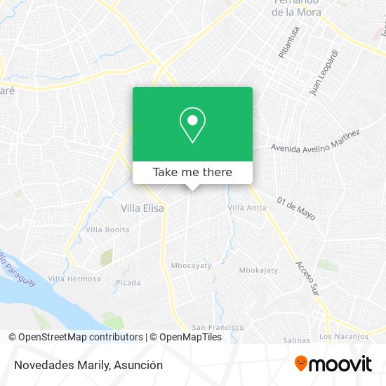 Mapa de Novedades Marily