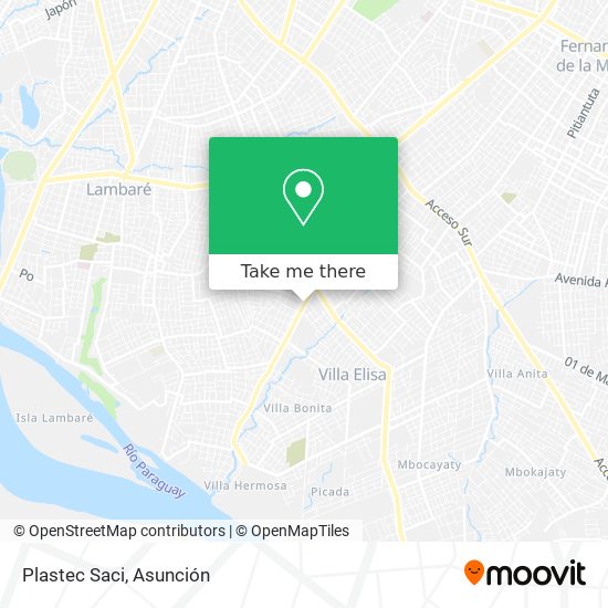 Mapa de Plastec Saci