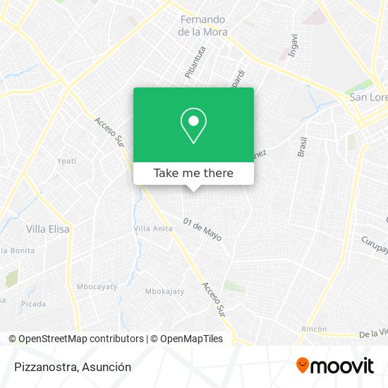 Pizzanostra map