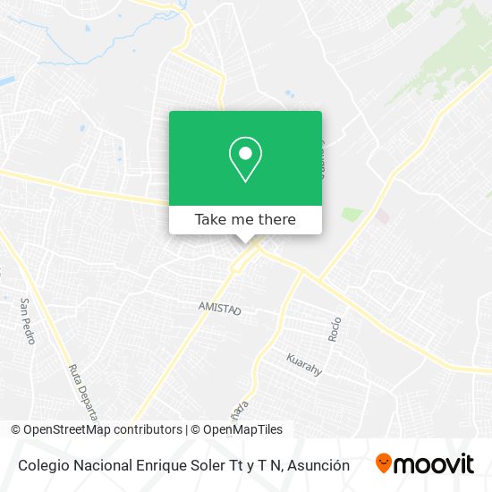 Mapa de Colegio Nacional Enrique Soler Tt y T N
