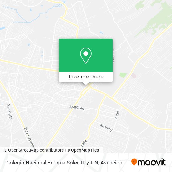 Colegio Nacional Enrique Soler Tt y T N map