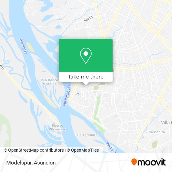Mapa de Modelspar