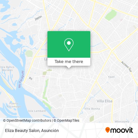 Eliza Beauty Salon map