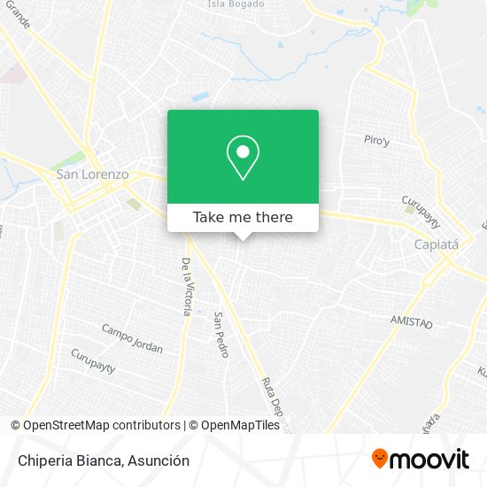 Mapa de Chiperia Bianca