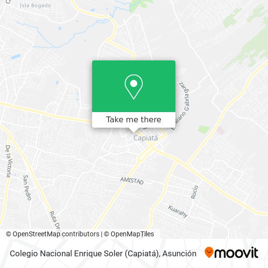 Colegio Nacional Enrique Soler (Capiatá) map