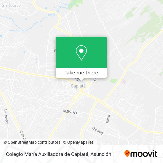 Colegio María Auxiliadora de Capiatá map